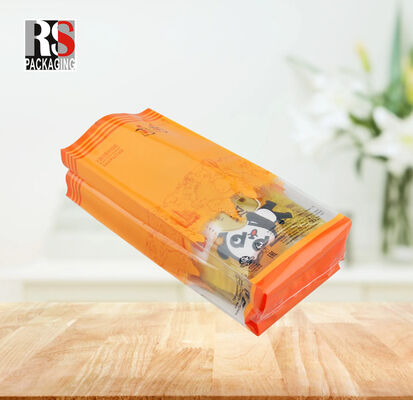 Специализированная высокопрозрачная закуска Конфеты Квадратный дно сумки Поверхность изысканная печать