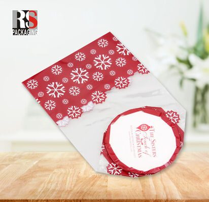 Настраивание Стоять вверх Сумка Крос-блок нижние сумки Целлофан Прозрачный лечение полипластиковые сумки Квадратные нижние сумки